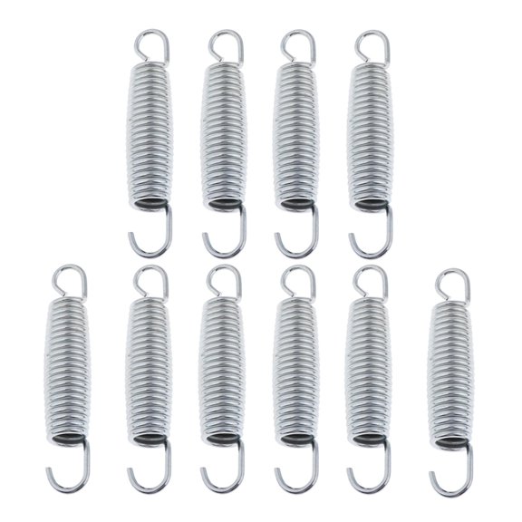 Kit de 10 resortes sólidos para trampolín de 6,5 y 4,5 pulgadas, almohadilla de salto, resorte de acero para el cuidado El 11.6cm