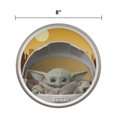 thumbnail image 6 of Zak Designs 2 pcs Star Wars Kids Dinnerware Set Melamine Plate Bowl BPA Free Perfect for Kids The Child, 6 of 7