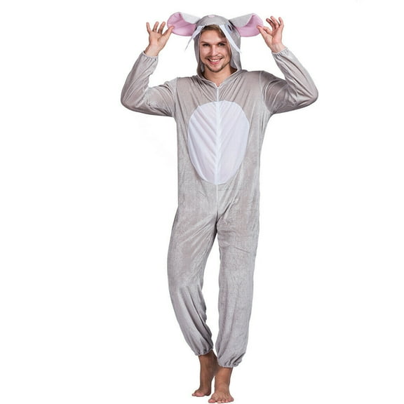 Adult Unisex Mens Elephant Animal Easter Fancy Costume Dress