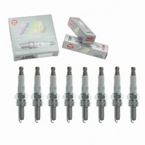 8 pc NGK 5258 Laser Iridium Spark Plugs for 09482-00594 Ignition Wire Secondary Fits select: 1990-1992 FERRARI F40