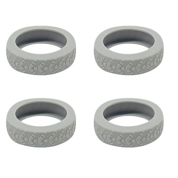 Feledorashia New Luggage Wheel Covers - 4PCS Luggage Compartment Wheel Protection Cover, Shock-proof Carry on Suitcase Wheel Protector Covers, Luggage Wheels Silent Protection Cover
