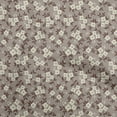 thumbnail image 1 of oneOone Viscose Chiffon Tawny Brown Fabric Floral Quilting Supplies Print Sewing Fabric By The Yard 42 Inch Wide, 1 of 5