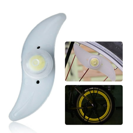 

MIARHB Bike Bicycle Cycling Spoke Wire Tire Tyre Wheel LED Bright Light 2 Pack