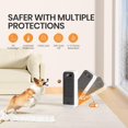 thumbnail image 4 of INITIO Indoor Space Heaters, 1500W Fast Heating Portable Heaters with Remote&APP Contorl, PTC Ceramic Heater for Bedroom, 12H Timer, Overheat Protection for Home Office, White, 4 of 8