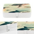 thumbnail image 4 of Whale PU Leather Jewelry Box Necklace Organizer with Removable Compartment and Storage Box - Portable Beauty Organizer, 4 of 6