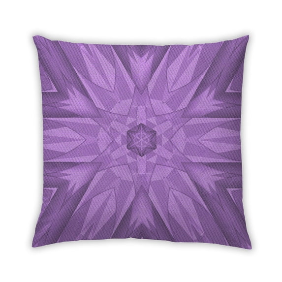Ahgly Company Outdoor Square Contemporary Throw Pillow, 18 inch by 18 inch