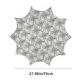 thumbnail image 3 of Halloween Tablecloth - 27.56" Round Spider Web Polyester Table Covers for Party/Restaurant/Dining Decor, 3 of 6