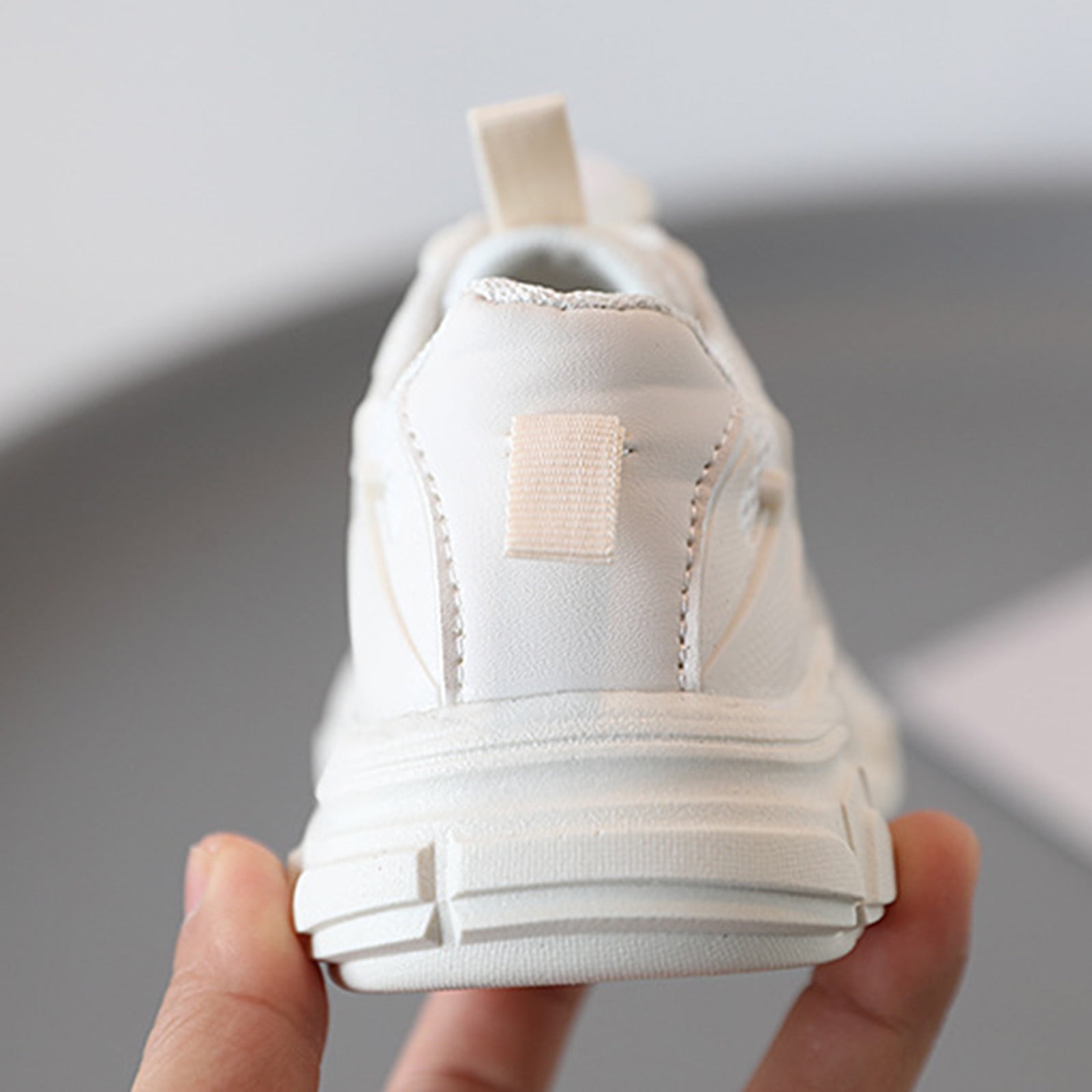 ASFGIMUJ Kids Shoes Girls Size 3 Years-3.5 Years Running Double Mesh Breathable White Casual Spring Autumn Sneakers For Girls