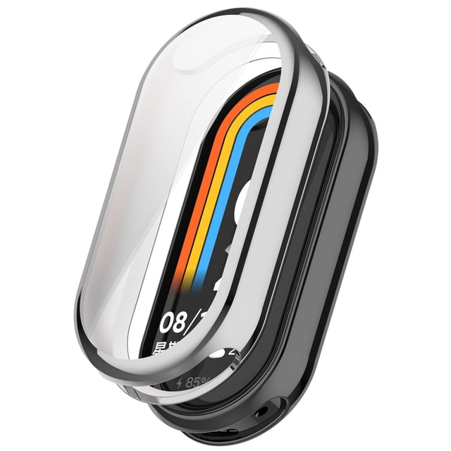 Dsscvnef Smart Wristband Accessories Electroplated TPU Full Cover Protector Durable Scratch Fitness Band Stylish Design