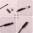 thumbnail image 4 of 16Pcs Zinc Alloy Cord Ends Shoelace Tips Replacement Head Shoelace Cylindrical Tips Cords End Shoelace Head Assortment Kit for DIY Making, 4 of 7