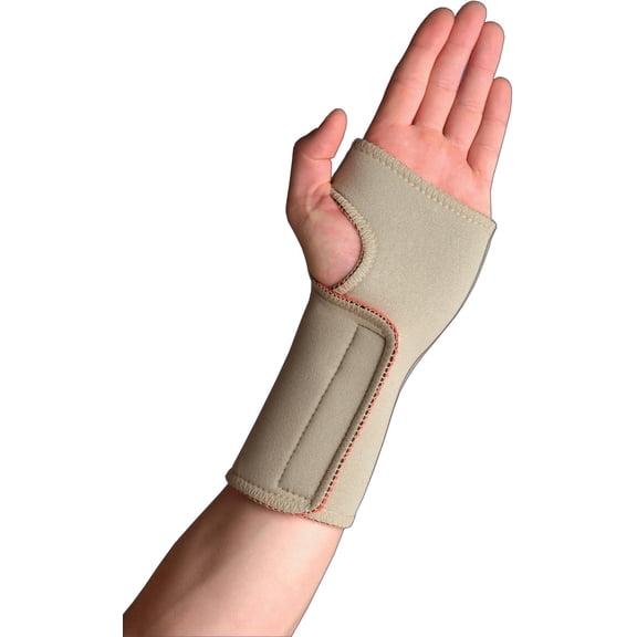 Thermoskin Wrist Support, Hand Support, Beige, Left, Large