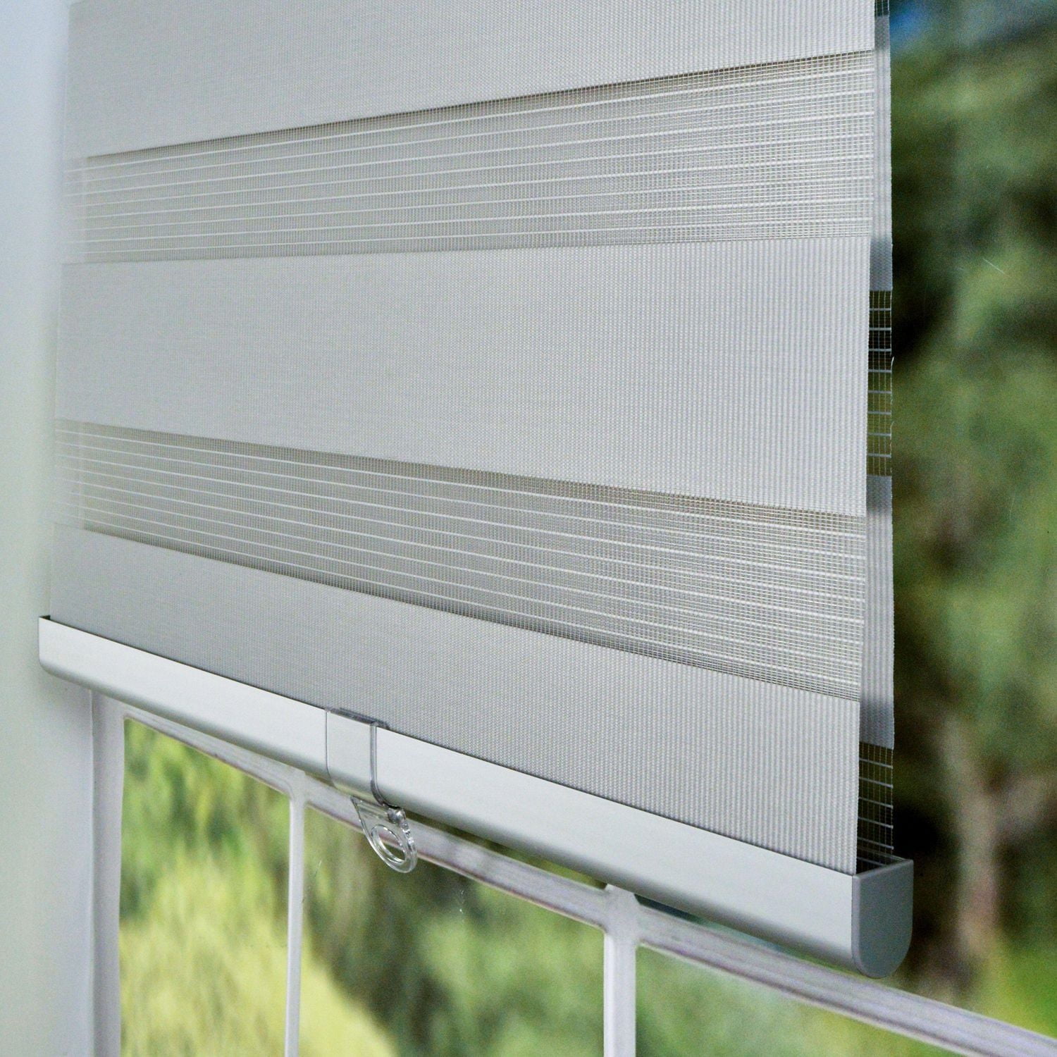 Versailles Store Zèbres Sans Cordons 30po x 64po