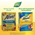 thumbnail image 4 of Nature's Way Alive! Men's Complete Multivitamin Tablets, B-Vitamins, 50 Count, 4 of 9