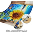 thumbnail image 3 of Dreamtimes Sunflower Butterfly 500 Piece Large Jigsaw Puzzle for Adults - Game Interesting Toys - Hand Made Puzzles Personalized Gift, 3 of 7