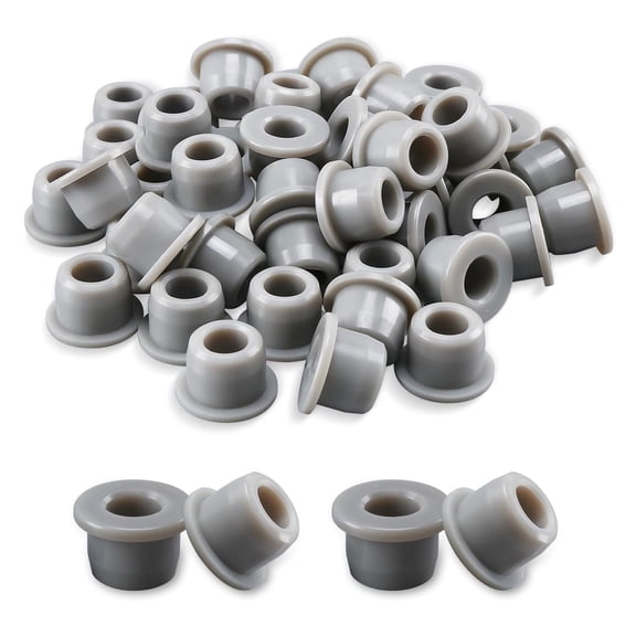 Golf Cart Bushing 102956201 1022874011 Compatible with Club Car Precedent 50 Pcs,Compatible with Club Car Precedent Control A Arms and Front Leaf Spring,Gray