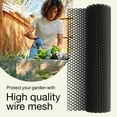 thumbnail image 2 of MAPORCH, Plastic Chicken Wire Fencing, Black, 500gsm ABS Plastic Particles, 2 Pack, 15.7” x 10 ft, 2 of 8