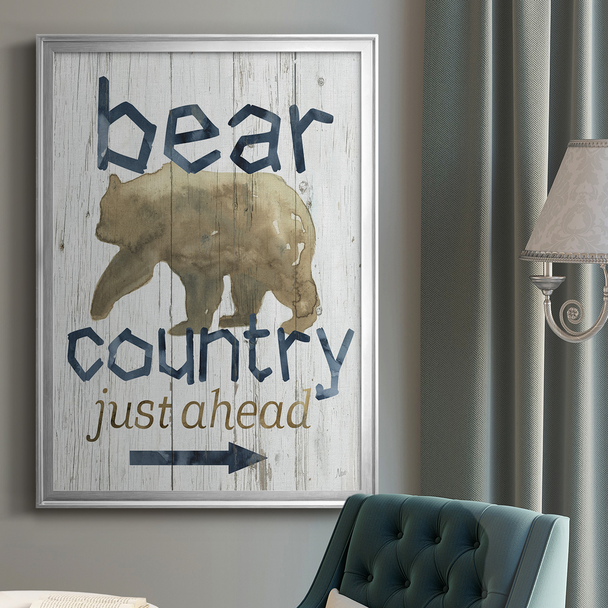 Bear Country Premium Classic Framed Print - Ready to Hang