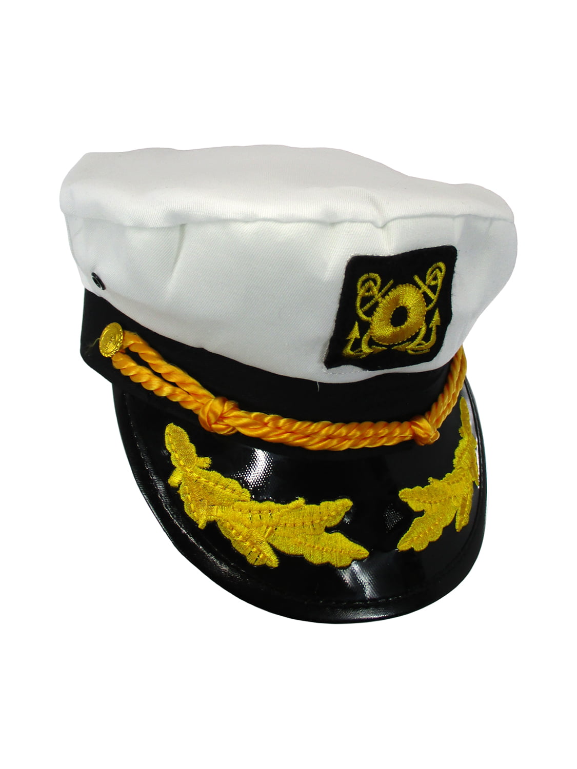Captain Fancy Costume Hat Cap Adjustable Navy Marine Yacht Boat Ship Sailor JB 