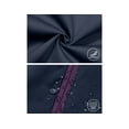thumbnail image 4 of Little Donkey Andy Women's Rain Cycling Stretch Jacket with Hood, Windproof and Waterproof, Ultralight Packable Ensign Blue L, 4 of 7