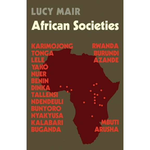 African Societies, (Paperback)