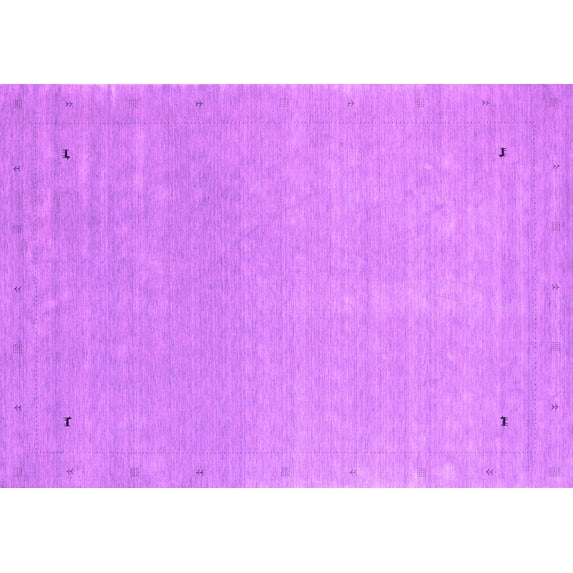 Ahgly Company Indoor Rectangle Abstract Pink Contemporary Area Rugs, 8' x 10'
