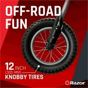 Razor Dirt Rocket MX350 - Black with Decals, up to 14 mph, 24V Electric Dirt Bike for Child 8+