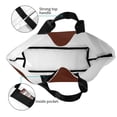 thumbnail image 4 of Fotbe Brown Bolsa Tote Estética de Lona con Estampado para Mujer - Bolsa Reutilizable de Hombro Casual para Vacaciones, Compras, Trabajo y Gimnasio, 4 of 8