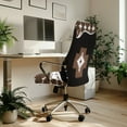 thumbnail image 3 of Xixirimido Aztec American Tribe Pattern Office Chair Covers, Stretch Computer Chair Cover, Universal Boss Chair Covers Rotating Chair High Back Chair Slipcover for Home Office, Large, 3 of 6