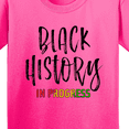 thumbnail image 4 of Inktastic Black History in Progress Youth T-Shirt, 4 of 5