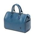 thumbnail image 2 of Pre-Owned Louis Vuitton Blue Speedy 25 Handbag Epi, 2 of 10