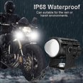 thumbnail image 3 of 2025 Latest Model Super Bright Motorcycle LED Explorers Headlight Projector, 3 of 5