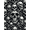 Black, Pattern 3, variant on ODIKA 4'x6' Machine Washable Non-Slip Area Rug, Gothic Black High Traffic Rug, Black, 1172356