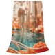 thumbnail image 2 of Balery Fantasy Underwater Jellyfish Manta de Felpa Suave y Acogedora – Cobija de Franela Aterciopelada para Cama, Lavable y Cálida para Sofá, Mascotas, Transpirable-60"x50", 2 of 7