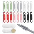 thumbnail image 2 of Portalápices Magnético de 54 Piezas, Portalápices Magnético de Silicona Ajustable y Organizador de Bolígrafos con Parches de Acero Inoxidable, 2 of 5
