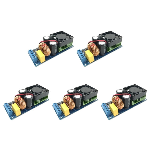 5X IRS2092S Tablero Amplificador de Potencia Digital Mono HIFI de Clase D de Alta Potencia 500W 58-70V