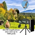 thumbnail image 5 of 40X60-Monocular-Telescope High Definition with Smartphone Holder & Tripod, High Power Monoculars for Adults with Zoom Focus, Compact Monocular for Wildlife Bird Watching Hunting, 5 of 10
