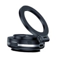 thumbnail image 2 of Soporte universal para teléfono de coche, giratorio 360 degree, de aleación de aluminio. Negro, 2 of 9