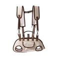 thumbnail image 3 of BYJKING Ventilated Pet Carrier Backpack, Chest Sling Bag with Leash for Small Medium Dog Cat Rabbit Puppy Hiking Camping and Travel A, 3 of 8