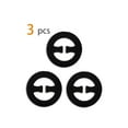 thumbnail image 2 of INSPIRE CHIC Bra Shoulder Strap Clips Buckles Bra Strap Anti-Slip Buckles Straps for Women Black-Round Shape, 2 of 6