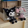 thumbnail image 2 of Sanrio-colgante de Kuromi de dibujos animados para niños, llavero de felpa con bonito juguete de melodía, accesorios de Anime, regalo de cumpleaños gym unisex, 2 of 2