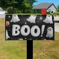 thumbnail image 3 of Happy Halloween Cute Ghost Boo Mailbox Cover,Magnetic 21x25.5 Inch Mailboxwrap Water Proof Reusable Halloween Box Wraps for Garden Outdoor Decorative, 3 of 4