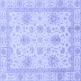 thumbnail image 1 of Ahgly Company Indoor Square Oriental Blue Modern Area Rugs, 6' Square, 1 of 4