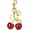 Gold/Ruby Red, variant on Cherry Keychain Bag Charms for Women, Cherry Purse Charm Cute Handbags Accessories