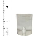 thumbnail image 4 of Royal Designs, Inc. Short Cylinder Clear Lamp Finial for Lamp Shade, 1.5" - Set of 2, 4 of 5