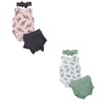 thumbnail image 1 of Baby Girls Outfit Set Cactus Sleeveless Button Closure Romper Solid Color Ruffle Triangle Pants Bow Hair Band Set, 1 of 3