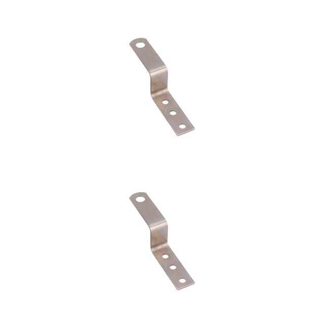 Conector de esquina de cajón Scienceny accesorio de repuesto conectores portátiles de Metal en forma de Z L 2piezas
