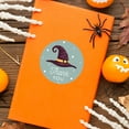 thumbnail image 3 of Koyal Wholesale Halloween Thank You Stickers 2 Inch Round 120 Bulk Pk Witch Hat Labels For Halloween Party Favors, 3 of 5