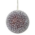 thumbnail image 1 of Vickerman N160615 Chocolate Acrylic Beaded Ball Ornament - 6 in. - 2 per Box, 1 of 1