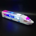 thumbnail image 3 of Juguete del motor eléctrico,Modelo de vehículo de tren CRH,Coche de luces intermitentes de música,Juguete educativo para niños,Regalo para niños,Juguete de desarrollo Hugo Juguete del motor del tren eléctrico, 3 of 10