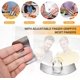 thumbnail image 4 of Protectores de dedos para cortar, protectores de dedos de acero inoxidable, protectores de cuchillos para cortar, cortar en cubitos y rebanar, protectores de pulgar para herramientas de cocina para, 4 of 6